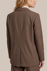 Brooklyn blazer | Mocha Brown