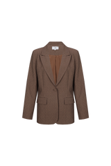 Brooklyn blazer | Mocha Brown