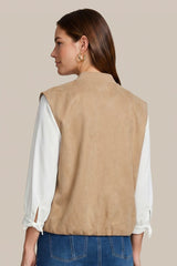 Gaiby gilet | Light Camel