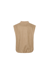 Gaiby gilet | Light Camel