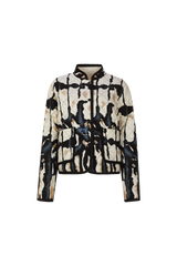 Juna jacket | Sand/Light Jeans Blue