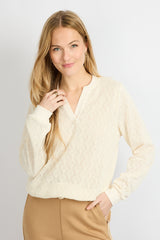 Timber top | Wool White