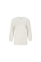 Kaleigh trui | Wool White
