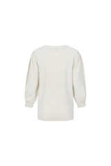 Kaleigh trui | Wool White