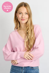 Kiara vest | Dusty Mauve