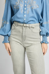 Priya broek | Denim Light Gray