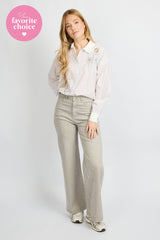 Parisa broek | Grey Mist