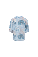 Lana top | Dark Jeans Blue/Mix