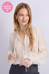 Lyra blouse | Offwhite