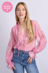 Lyra blouse | Dusty Mauve