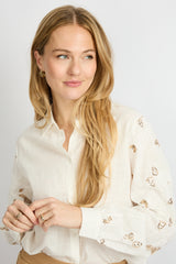 Leilani blouse | Offwhite