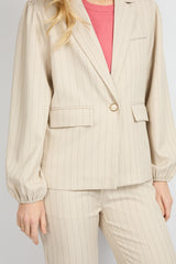 Bente blazer | Sand