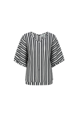 Tamber top | Offwhite/Black