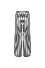 Portia broek | Offwhite/Black