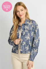 Juul jacket | Dark Jeans Blue