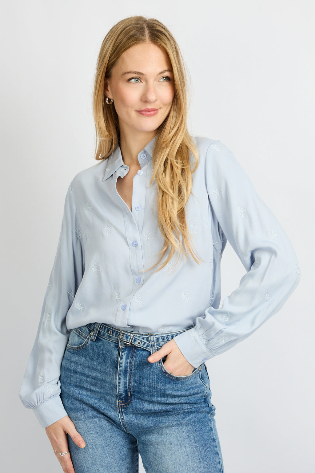 Linde blouse | Blue Mist – CS The Label
