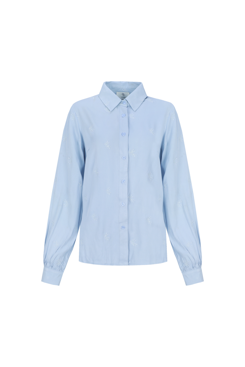 Linde blouse | Blue Mist – CS The Label