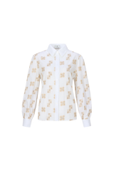 Livia blouse | Offwhite/Sand