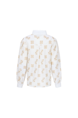 Livia blouse | Offwhite/Sand