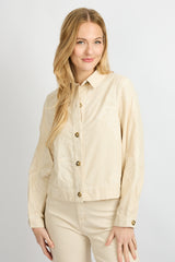 Lunae blouse | Sand/Offwhite