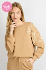 Wilhelmina sweater | Tiger Eye