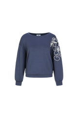 Wilhelmina sweater | Dark Jeans Blue