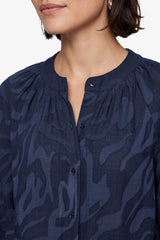 Linora blouse | Midnight Blue