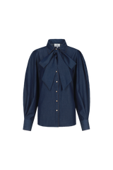 Lissa blouse | Denim Dark Blue