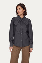 Lissa blouse | Denim Black