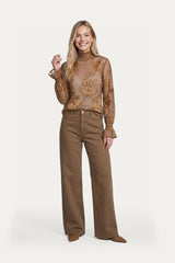 Taira top | Dark Walnut