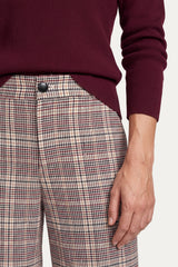 Pepijn broek | Mulberry/Black