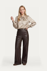 Linty blouse | Khaki/Color mix