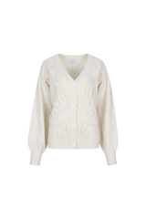 Carola vest | Wool White