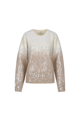 Krissy trui | Wool White/Khaki