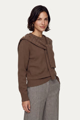 Kimmie trui | Dark Walnut