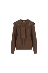 Kimmie trui | Dark Walnut