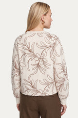 Webby sweater | Sand/Dark Walnut
