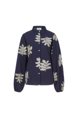 Loreen blouse | Midnight Blue/Sand