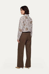 Padme broek | Dark Walnut