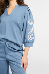 Wiebke sweater | Dusty Blue