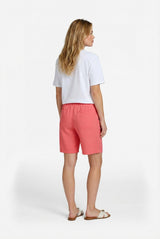 Talia T-Shirt | Offwhite/Sunkissed Coral