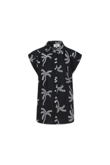 Lusanna blouse | Black/Sand