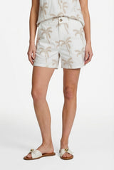 Palmi short | Offwhite/Khaki