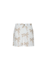 Palmi short | Offwhite/Khaki