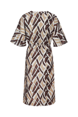 Dalma jurk | Sand/Khaki