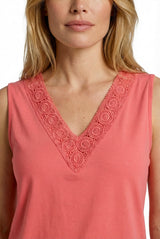 Tirill Top | Sunkissed Coral