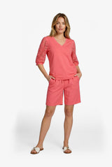 Tinella Top | Sunkissed Coral