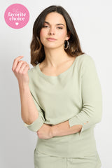Agnes trui | Willow Green
