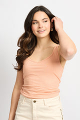 Tindy top | Peach
