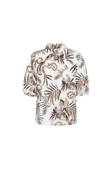 Lucia blouse | Offwhite/Latte